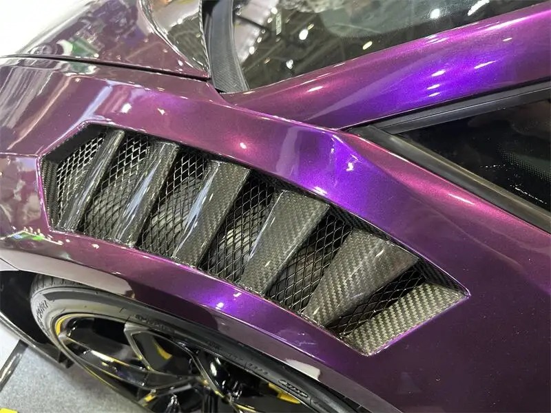 Vorstein Style Dry Carbon Matte Carbon Fiber Front Fender for Lambo Huracan LP610 LP580 EVO Performante Fender 2014-2018